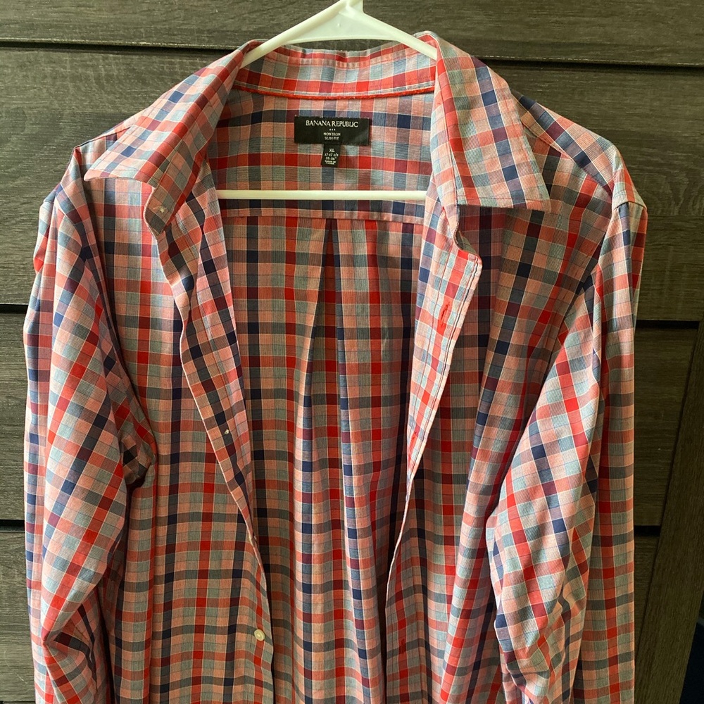 Banana Republic Slim Fit Shirt Non Iron XL